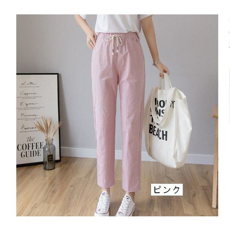 ロングパンツ 9分丈 テーパードパンツ | PlusNao | 詳細画像19 