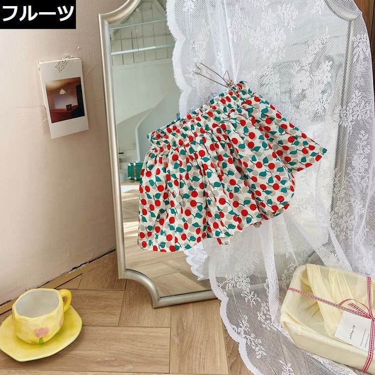 キュロットスカート ショートパンツ キッズ[品番：FQ000150244