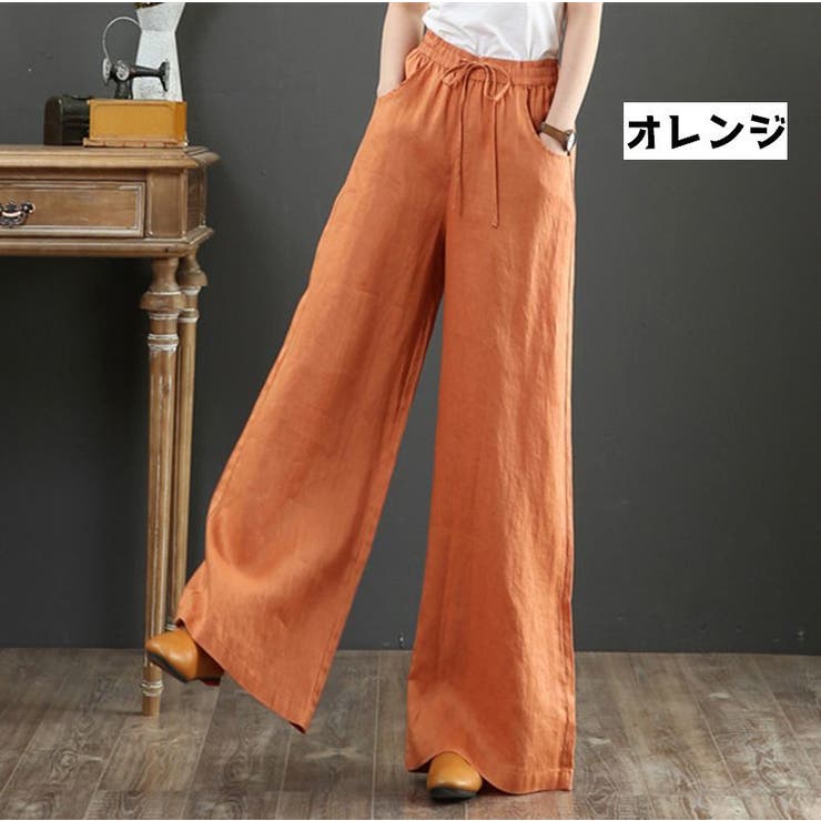 ロングパンツ ワイドパンツ レディース | PlusNao | 詳細画像12 