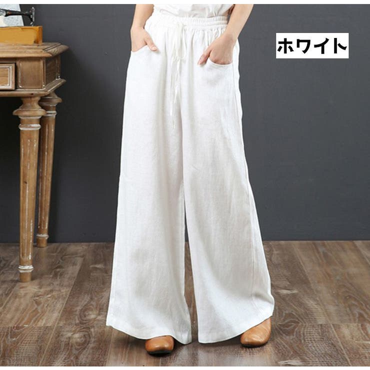 ロングパンツ ワイドパンツ レディース | PlusNao | 詳細画像7 