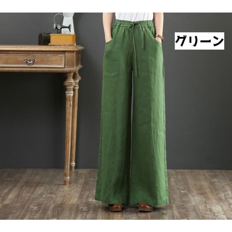 ロングパンツ ワイドパンツ レディース | PlusNao | 詳細画像9 
