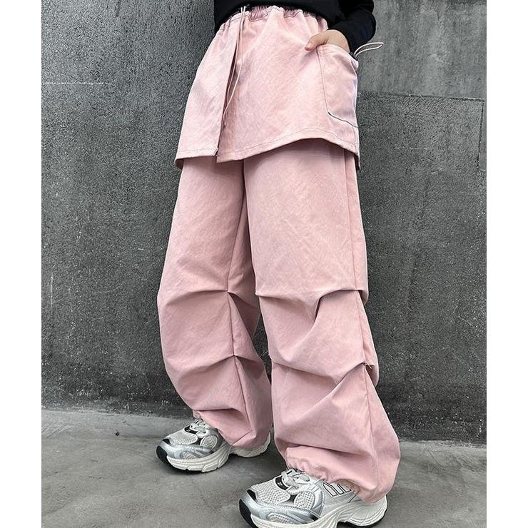 キッズワイドパンツ ロングパンツ キッズ | PlusNao | 詳細画像12 