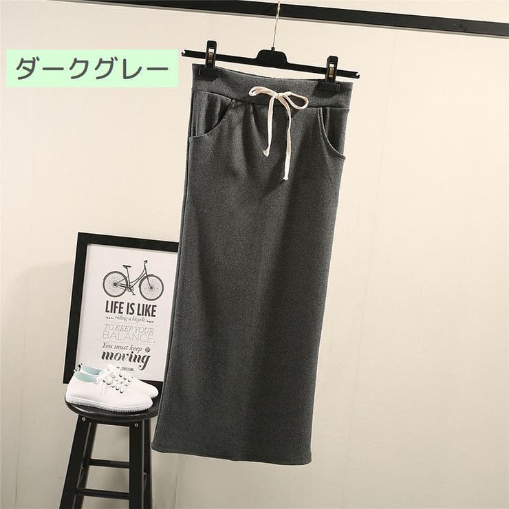 スカート ロング丈スカート タイトスカート | PlusNao | 詳細画像11 