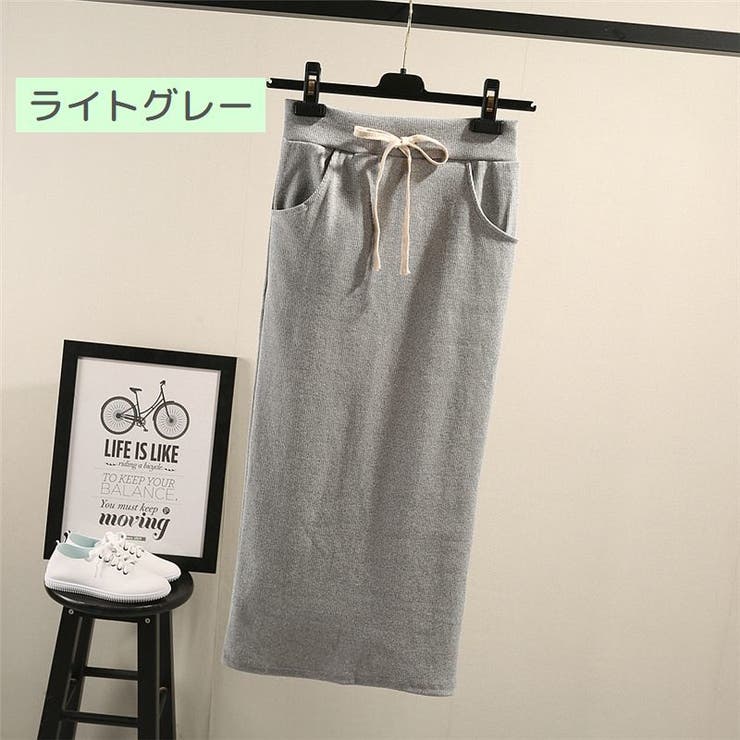 スカート ロング丈スカート タイトスカート | PlusNao | 詳細画像13 