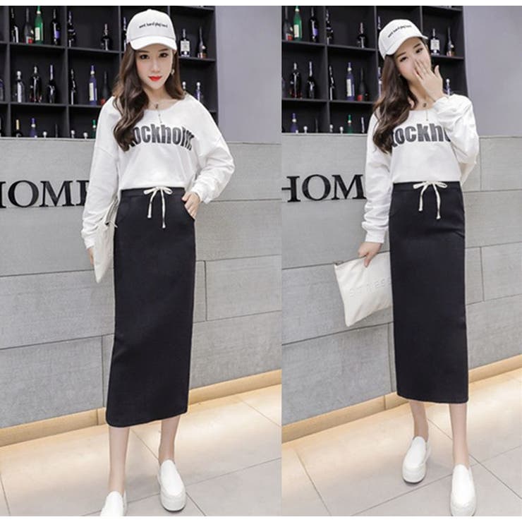 スカート ロング丈スカート タイトスカート | PlusNao | 詳細画像2 