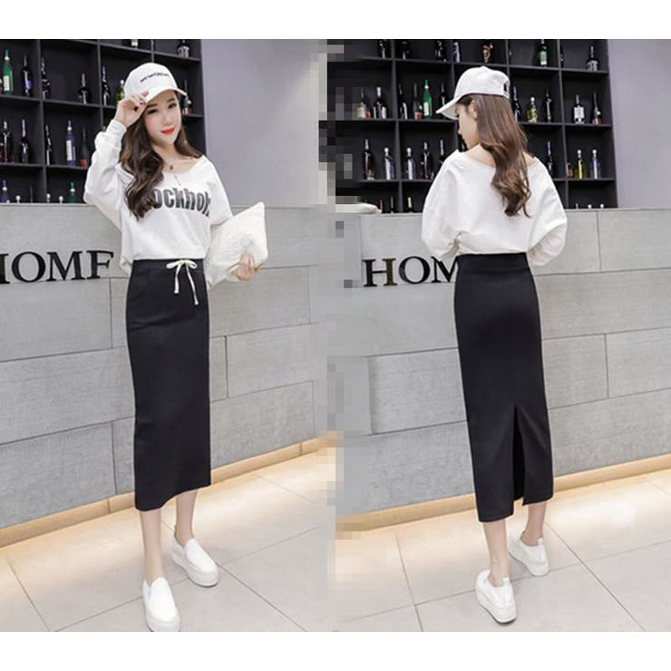 スカート ロング丈スカート タイトスカート | PlusNao | 詳細画像3 