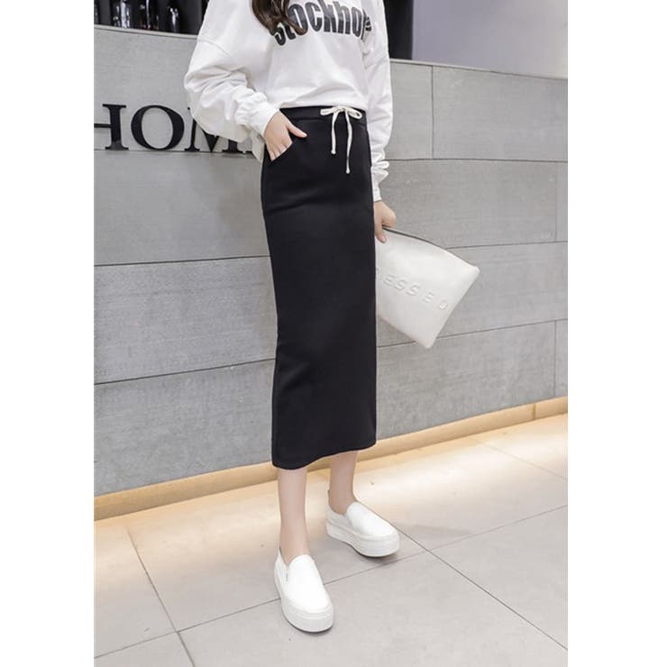 スカート ロング丈スカート タイトスカート | PlusNao | 詳細画像4 