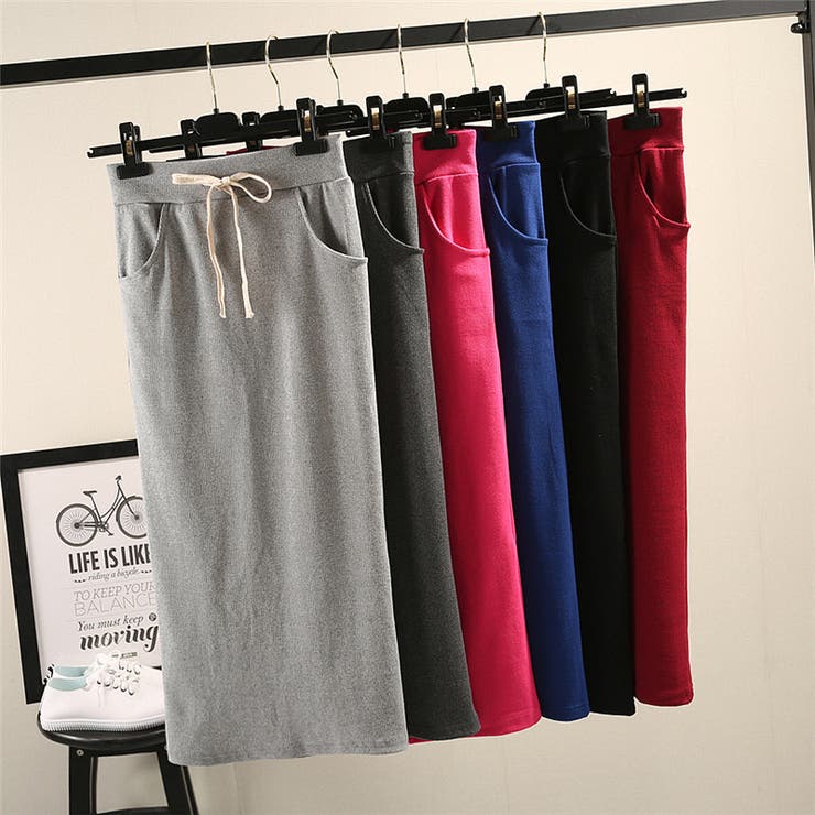 スカート ロング丈スカート タイトスカート | PlusNao | 詳細画像5 