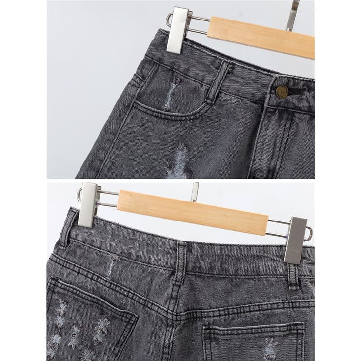 ショートパンツ デニムパンツ レディース | PlusNao | 詳細画像15 