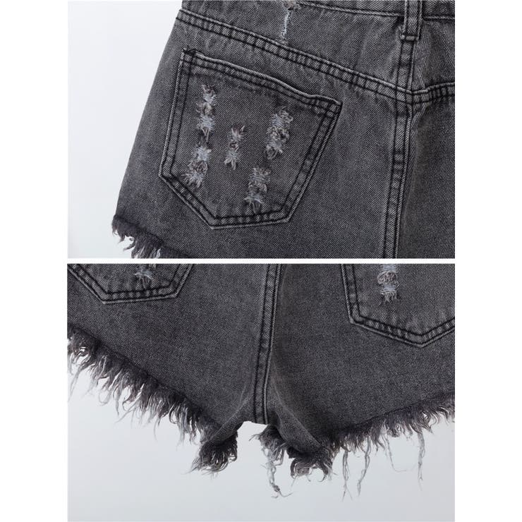 ショートパンツ デニムパンツ レディース | PlusNao | 詳細画像17 