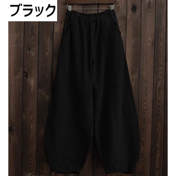 ワイドパンツ ロングパンツ レディース | PlusNao | 詳細画像15 