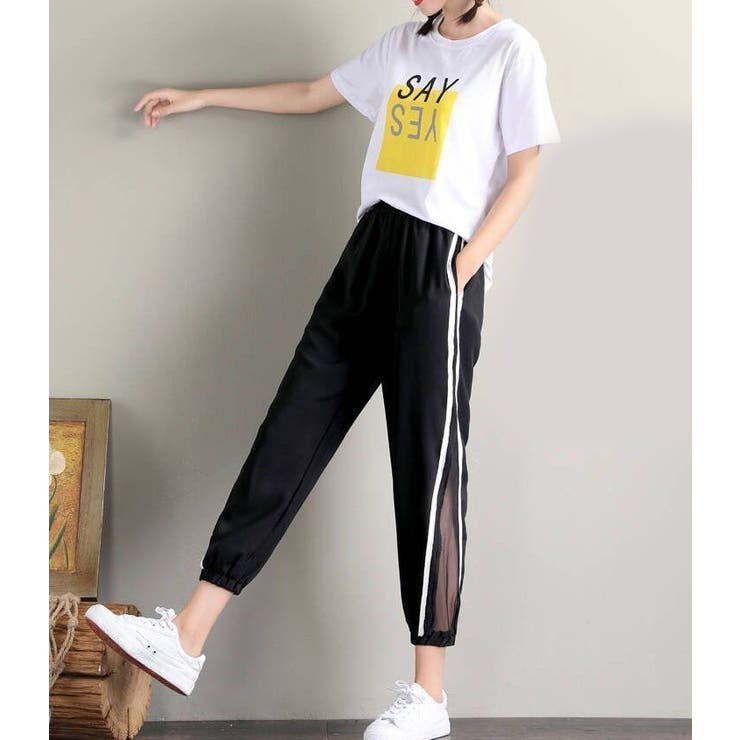 ジョガーパンツ レディース 女性用 | PlusNao | 詳細画像3 