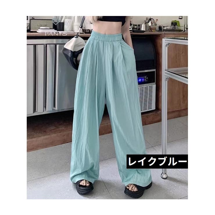 ロングパンツ ワイドパンツ 長ズボン | PlusNao | 詳細画像8 