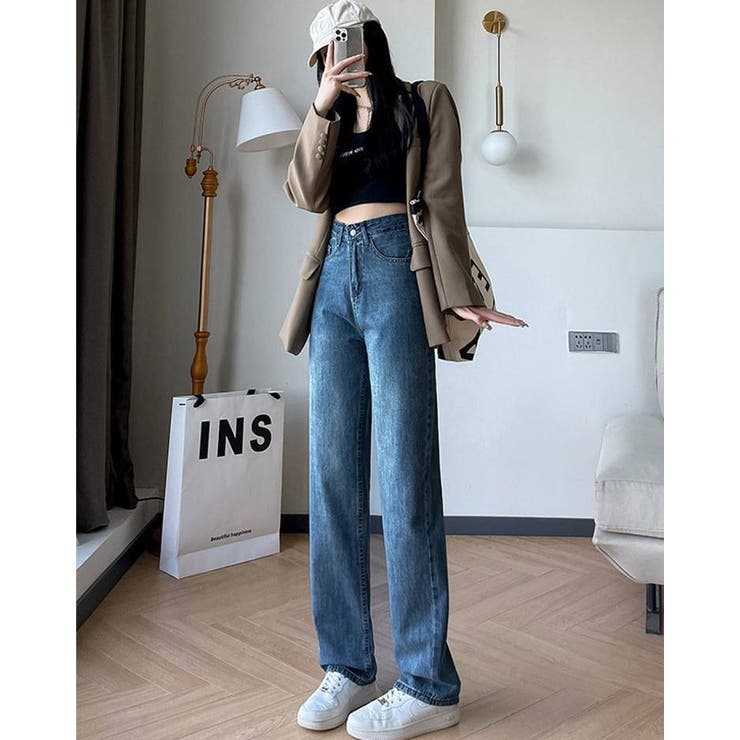 デニムパンツ レディース 大きいサイズ | PlusNao | 詳細画像10 