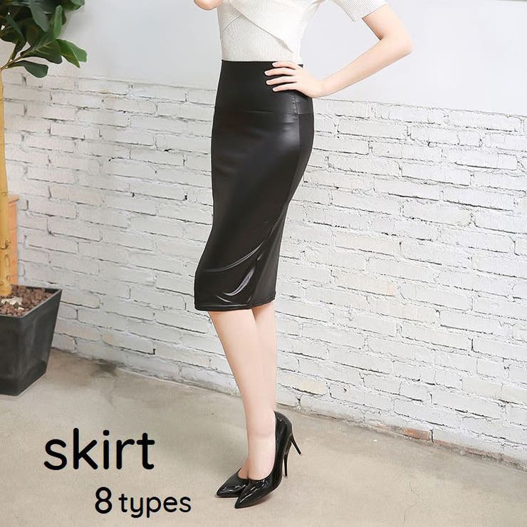 スカート タイトスカート レディース | PlusNao | 詳細画像1 