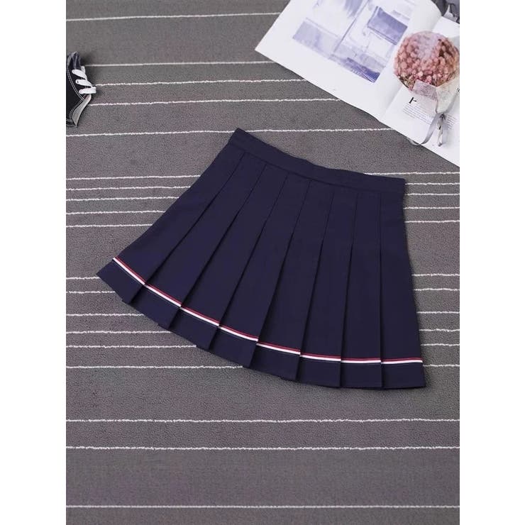 プリーツスカート ミニスカート ミニ丈 | PlusNao | 詳細画像2 