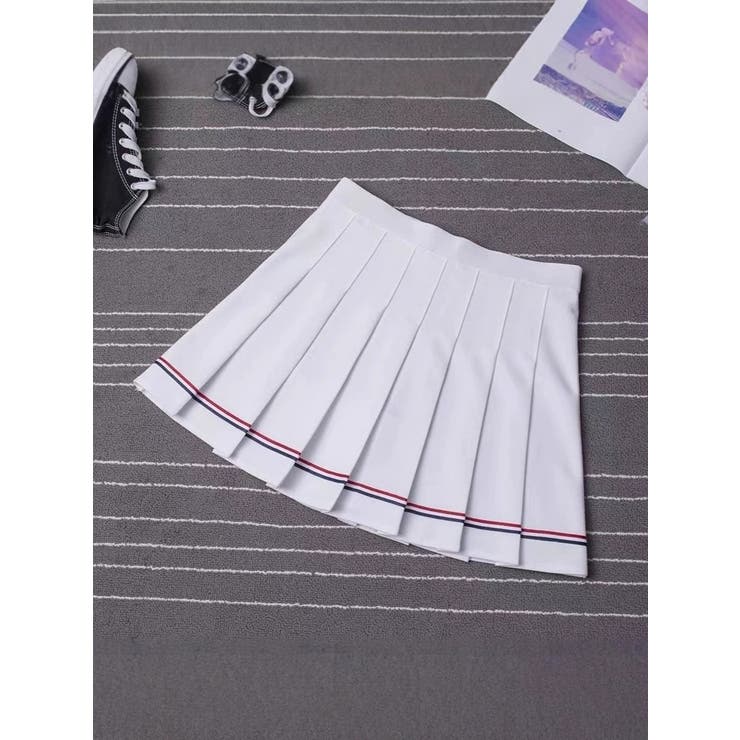 プリーツスカート ミニスカート ミニ丈 | PlusNao | 詳細画像3 