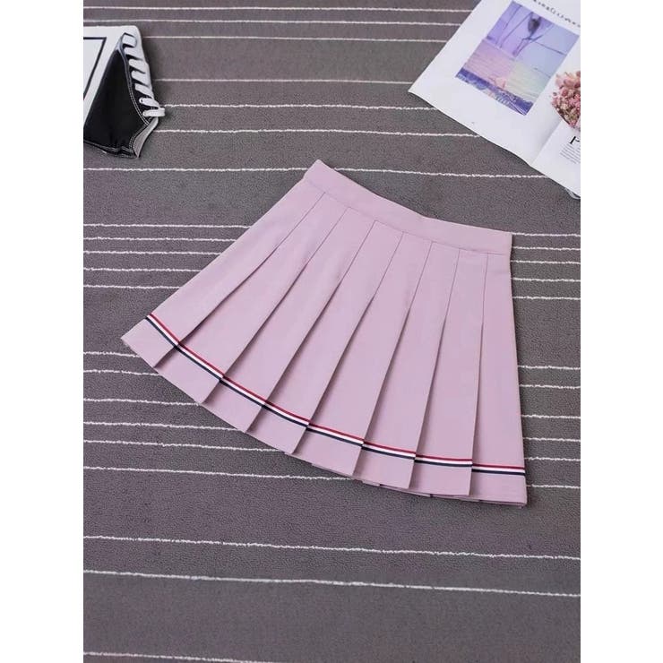 プリーツスカート ミニスカート ミニ丈 | PlusNao | 詳細画像4 