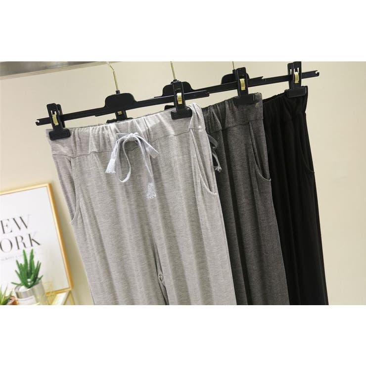 ロングパンツ ジョガーパンツ レディース | PlusNao | 詳細画像8 