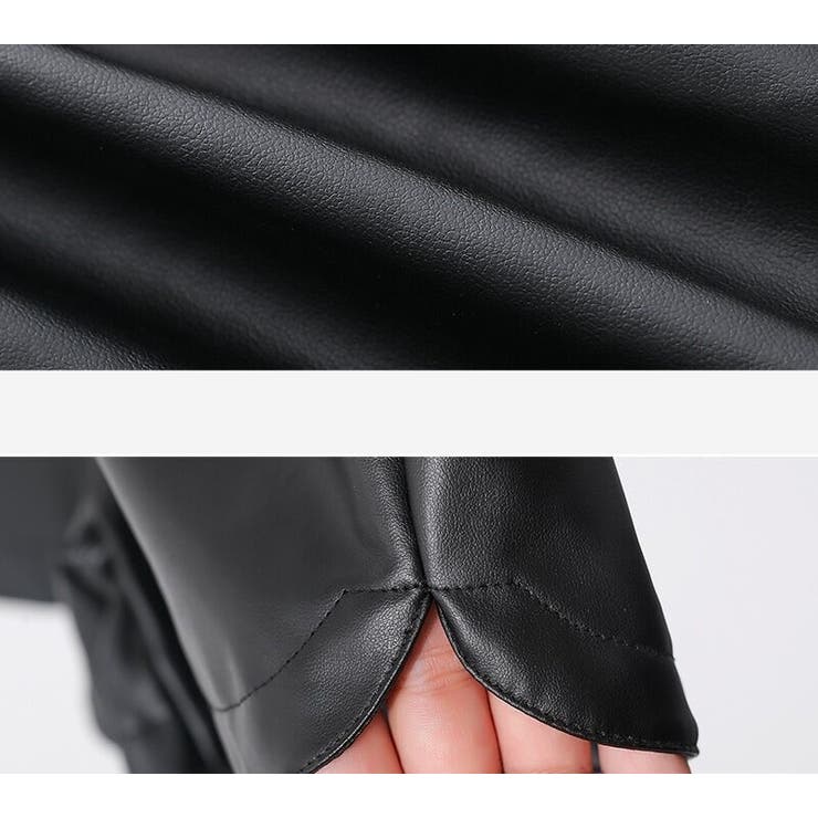 ショートパンツ レザー調 レディース | PlusNao | 詳細画像10 