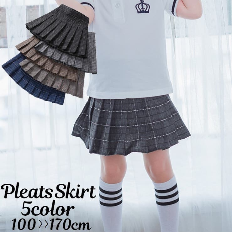 プリーツスカート ミニスカート ミニ丈 品番 Fq Plusnao プラスナオ のキッズ ファッション通販 Shoplist ショップリスト