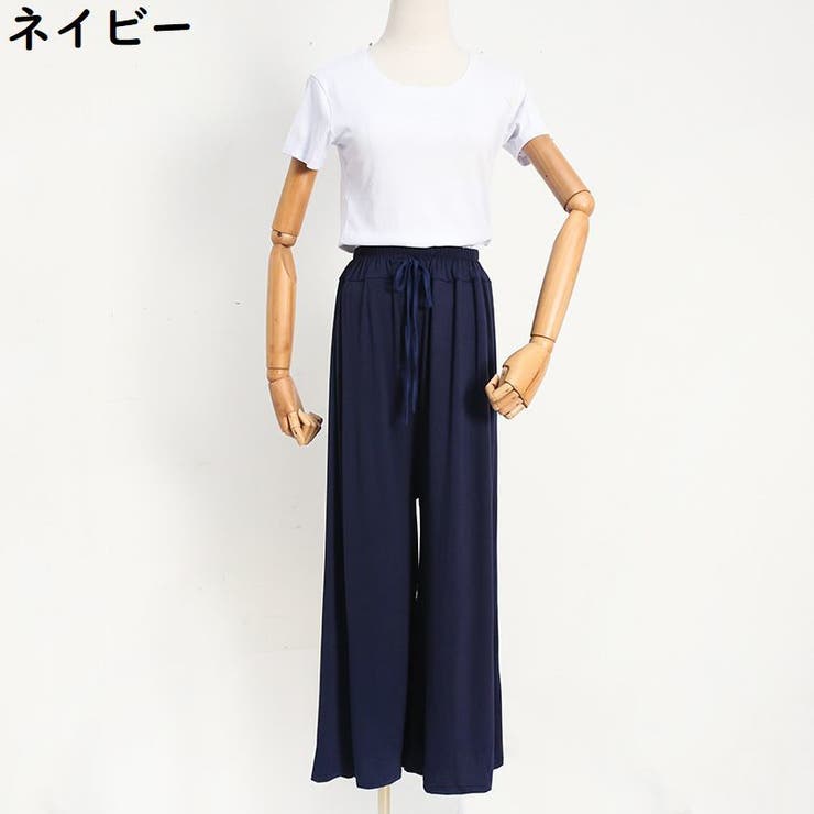 ガウチョパンツ スカーチョ スカンツ | PlusNao | 詳細画像15 