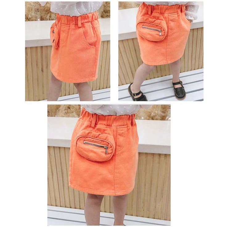 【orangeみかん 】 ジャケット　ブラウス　キュロットスカート ミニスカート 子供服 キッズ[品番：FQ000121546]｜PlusNao
