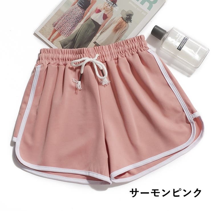 SAPEur ナイロンショートパンツ ピンク LUCENT ルーセント Ladies ショートパンツ ピンク 桃色 女性用