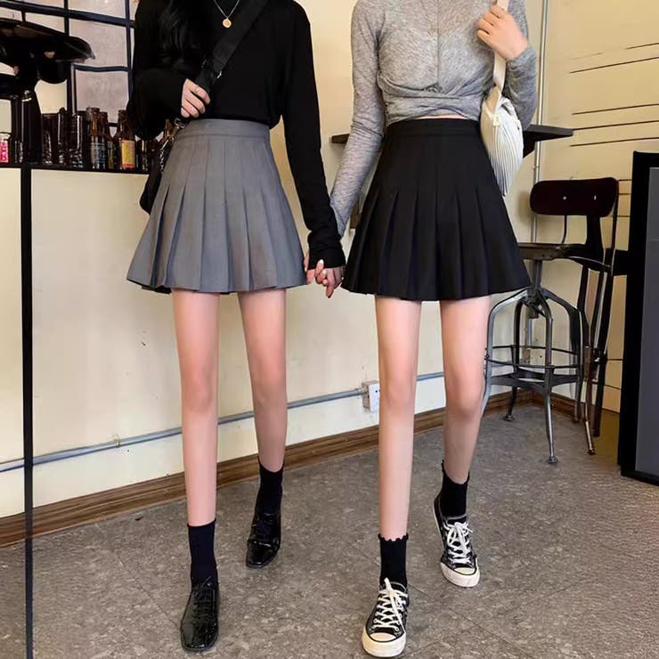 ミニスカート プリーツスカート Aライン | PlusNao | 詳細画像9 