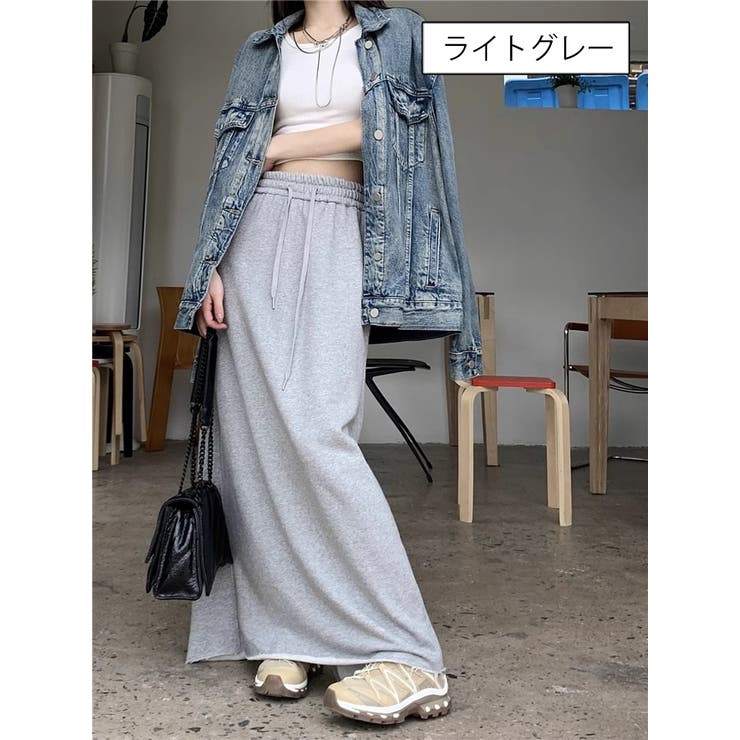 ロングスカート レディース マキシ丈 | PlusNao | 詳細画像18 