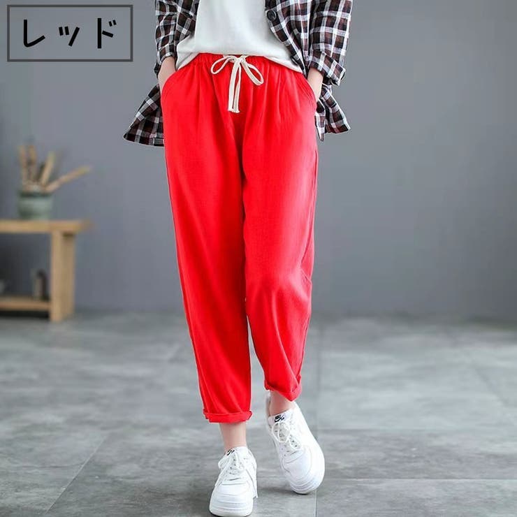 クロップドパンツ テーパードパンツ レディース | PlusNao | 詳細画像13 