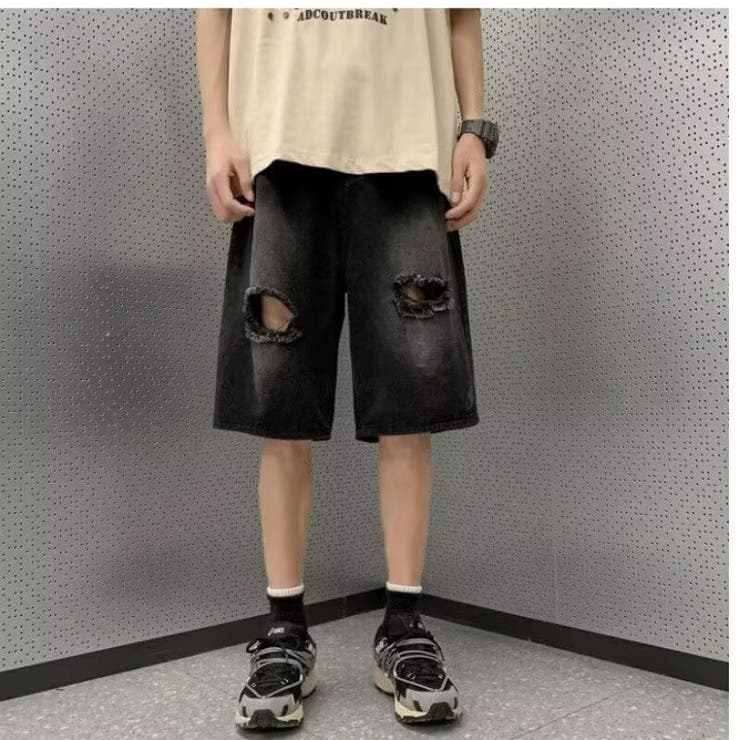 ハーフパンツ デニムパンツ 半ズボン | PlusNao | 詳細画像2 