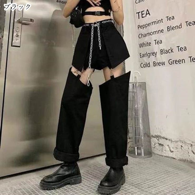 デニムパンツ 変形ジーンズ ジーパン | PlusNao | 詳細画像9 