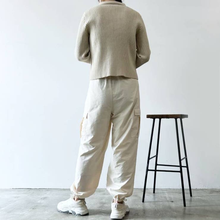 ナイロンカーゴパンツ レディース ボトムス | PlusNao | 詳細画像4 