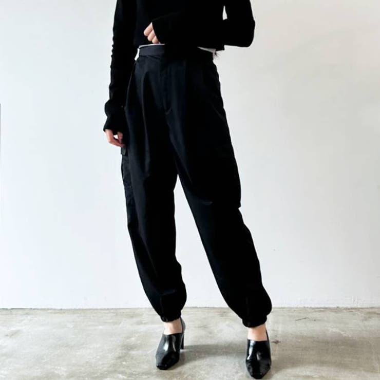 ナイロンカーゴパンツ レディース ボトムス | PlusNao | 詳細画像8 