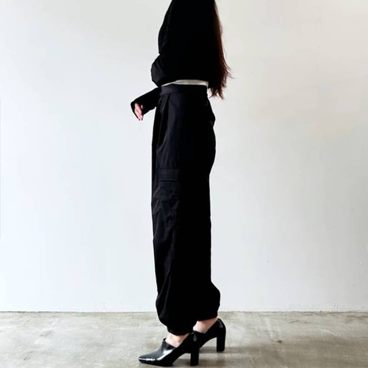 ナイロンカーゴパンツ レディース ボトムス | PlusNao | 詳細画像9 