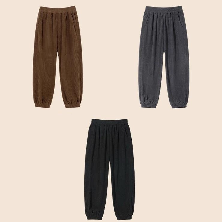 コーデュロイパンツ ロングパンツ 長ズボン | PlusNao | 詳細画像8 