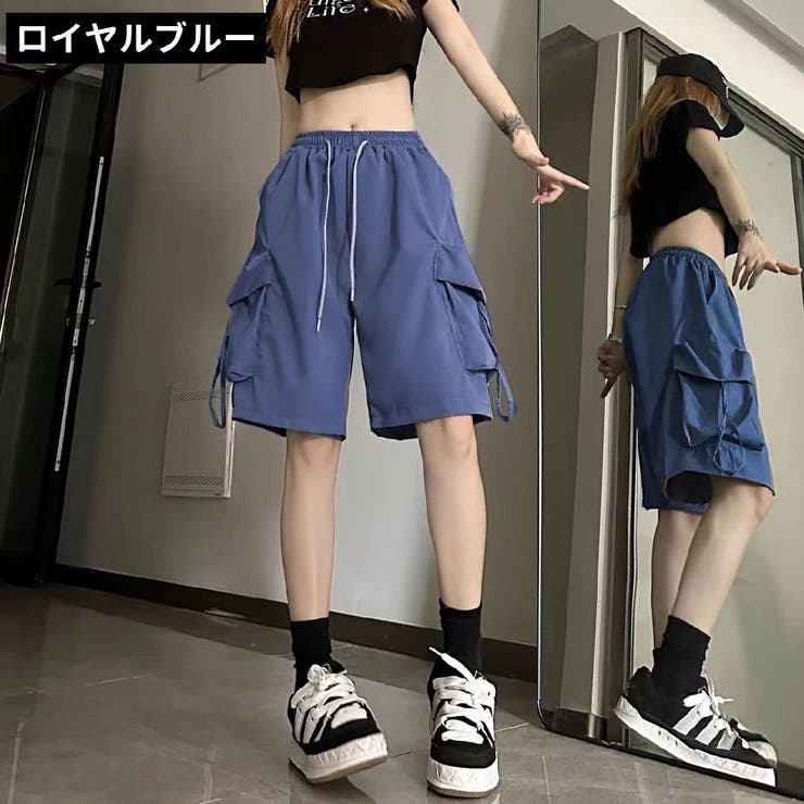 カーゴパンツ ハーフパンツ レディース | PlusNao | 詳細画像17 