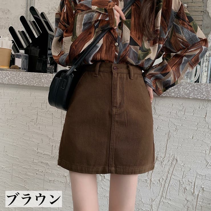 ミニスカート Aライン ハイウエスト | PlusNao | 詳細画像12 