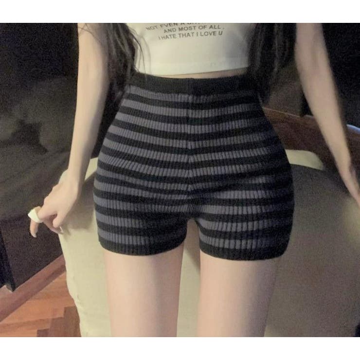 ショートパンツ 短パン リブニット | PlusNao | 詳細画像13 