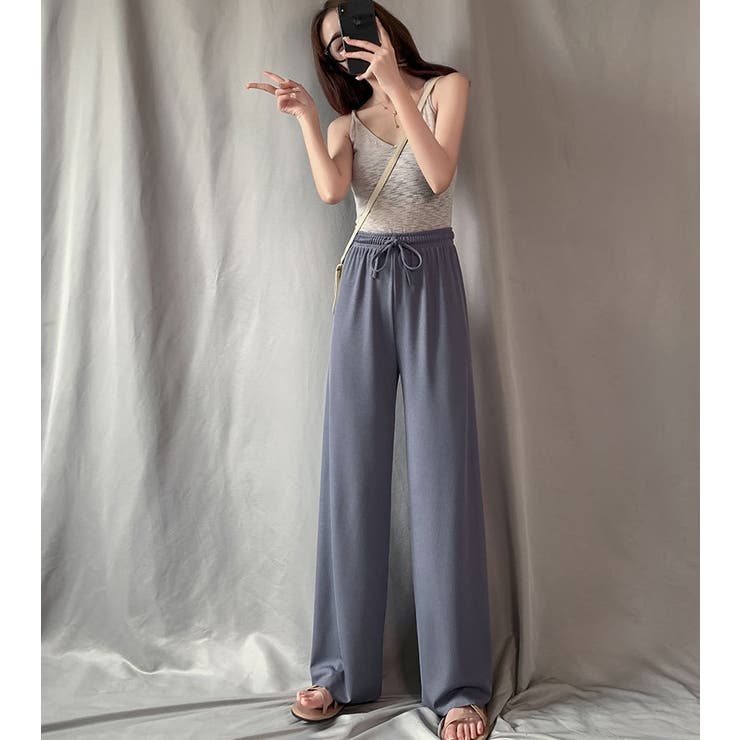 ロングパンツ ワイドパンツ レディース | PlusNao | 詳細画像3 