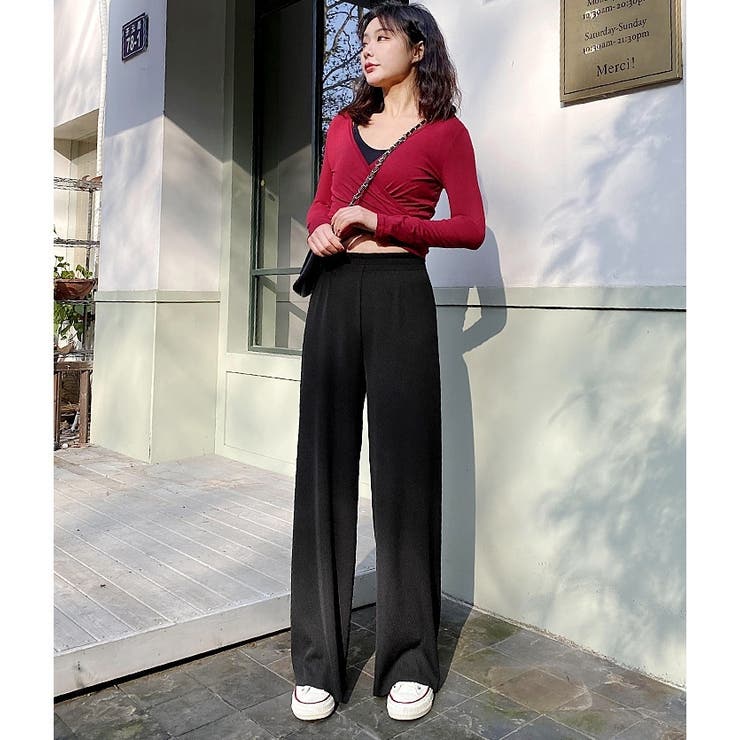 ロングパンツ ワイドパンツ レディース | PlusNao | 詳細画像5 