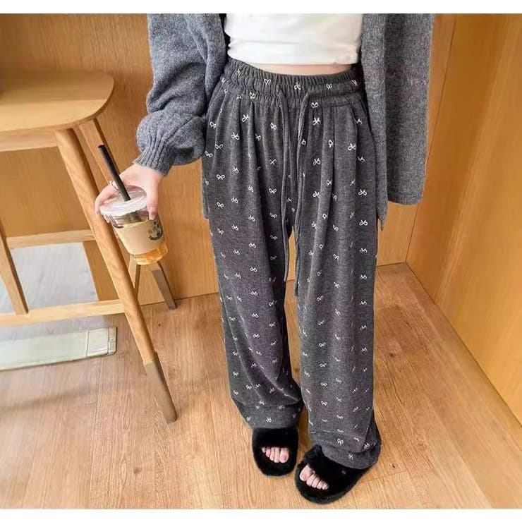 ワイドパンツ ロングパンツ スウェットパンツ | PlusNao | 詳細画像3 