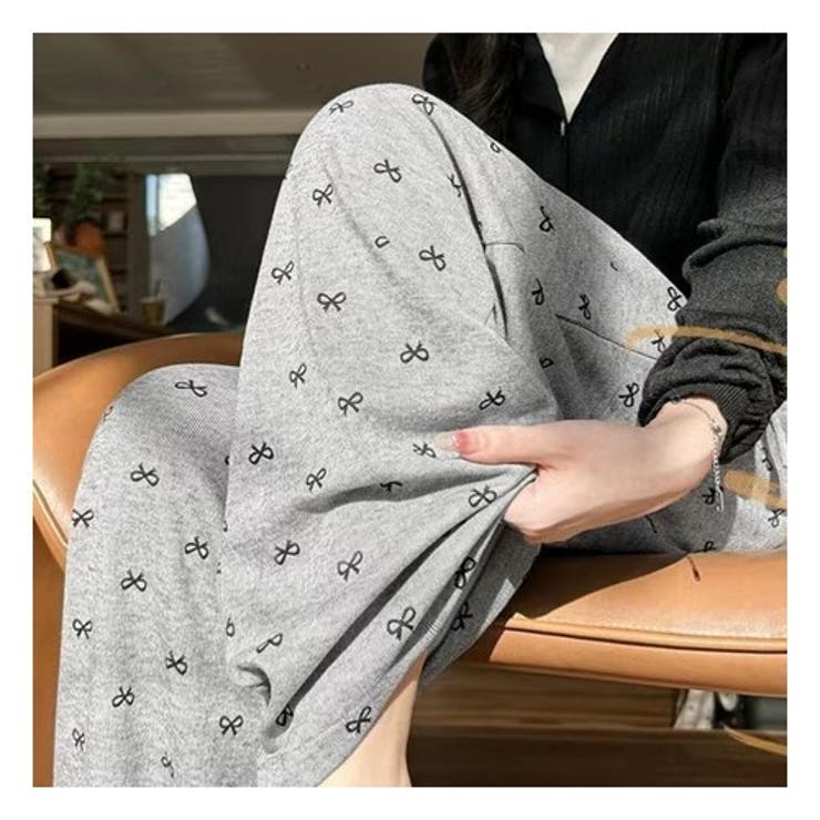 ワイドパンツ ロングパンツ スウェットパンツ | PlusNao | 詳細画像6 