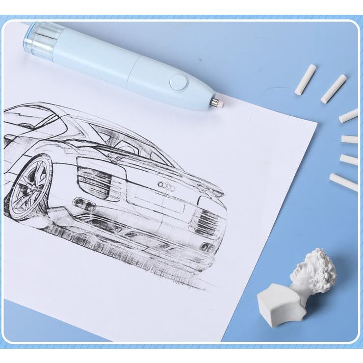 電動消しゴム 替え芯付き 電池式 | PlusNao | 詳細画像11 