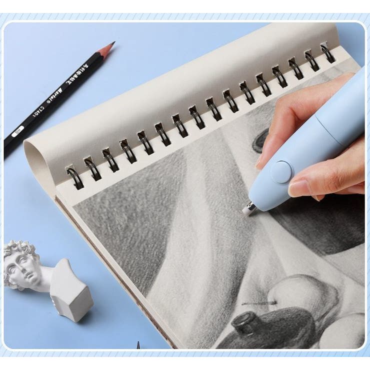 電動消しゴム 替え芯付き 電池式 | PlusNao | 詳細画像4 