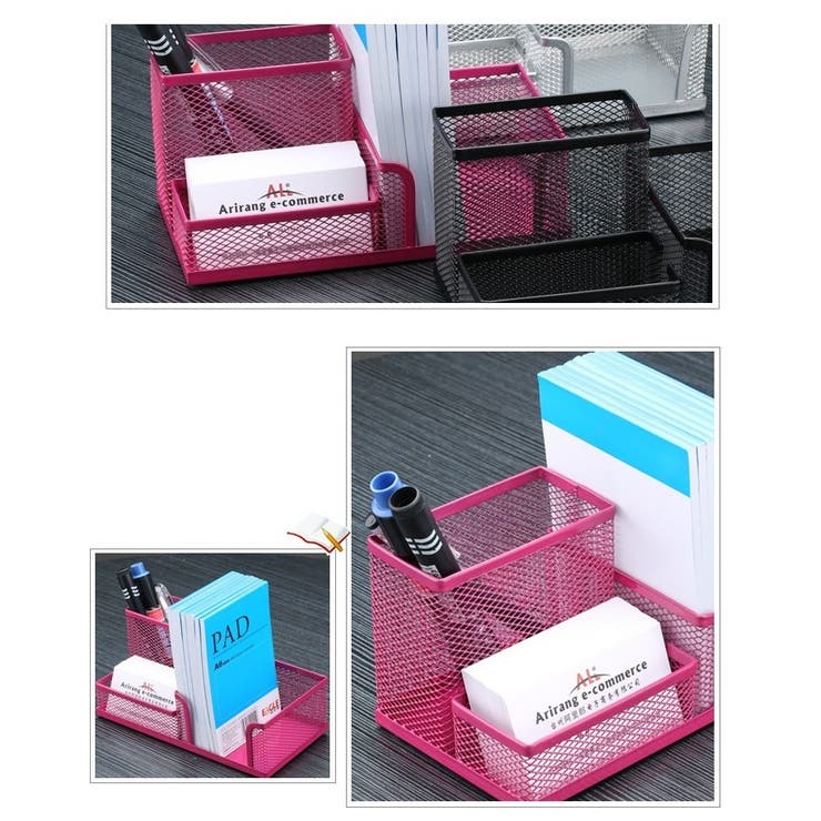 ペン立て デスクオーガナイザー 4マス | PlusNao | 詳細画像5 