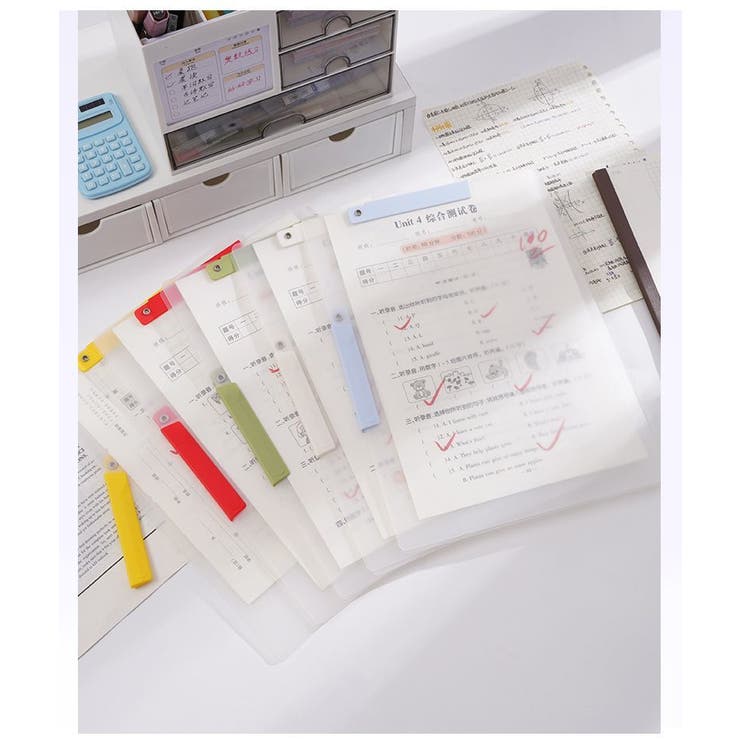 クリアファイル クリップファイル 文房具 | PlusNao | 詳細画像4 