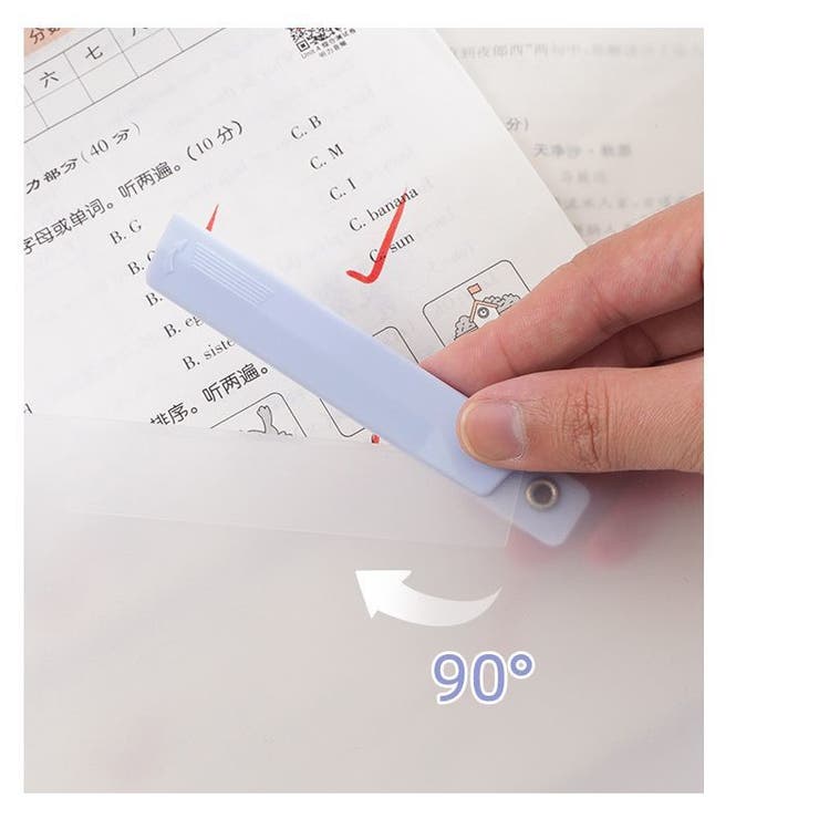 クリアファイル クリップファイル 文房具 | PlusNao | 詳細画像6 