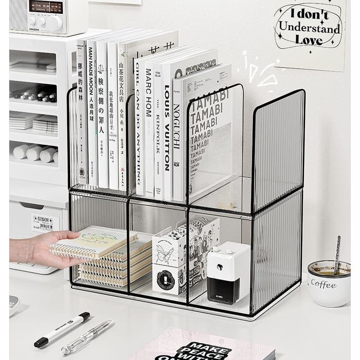 ブックスタンド 本立て 3列 | PlusNao | 詳細画像3 